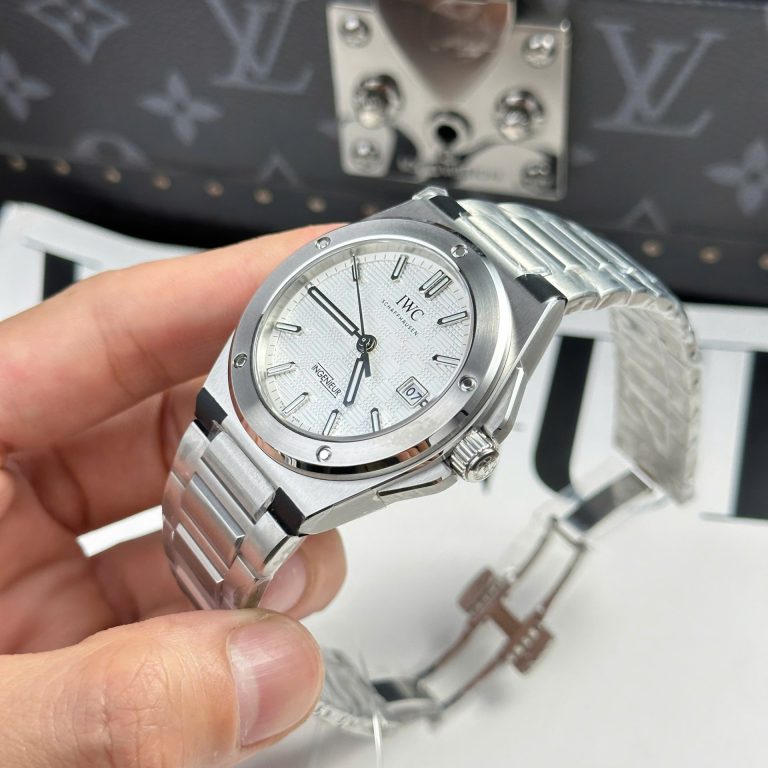 IWC Ingenieur Super Clone Watches White Dial Stainless Steel V7 Factory 40mm