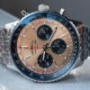 Navitimer 01 11 SS Salmon Dial on Steel Strap A7750 BLS Factory