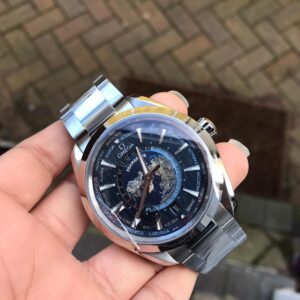 Seamaster Aqua Terra Worldtimer VSF 11 Best Edition Blue Dial on SS Bracelet A8938