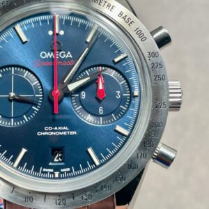 Speedmaster ’57 Co-Axial OMF 11 Best Edition Blue Dial on SS Bracelet A9300