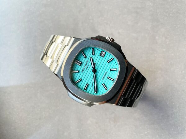 Nautilus 5711 3KF 11 Best Edition Tiffany Blue Dial on SS Bracelet A324 V2