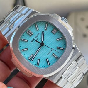 Nautilus 5711 3KF 11 Best Edition Tiffany Blue Dial on SS Bracelet A324 V2