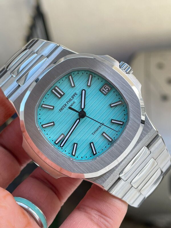 Nautilus 5711 3KF 11 Best Edition Tiffany Blue Dial on SS Bracelet A324 V2