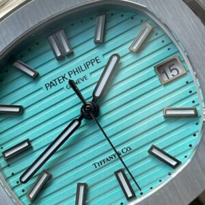 Nautilus 5711 3KF 11 Best Edition Tiffany Blue Dial on SS Bracelet A324 V2