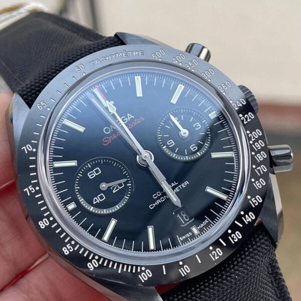 Speedmaster “Dark Side of The Moon” Real Ceramic OMF 11 Best Edition on Nylon Strap A9300