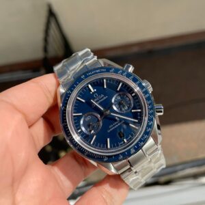 Speedmaster MoonWatch SS Sapphire Crystal Blue Dial on SS Bracelet Manual Winding Chrono Movement